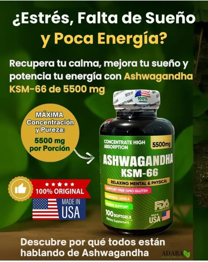 ASHWAGANDHA 100 SOFTGEL – ORIGINAL AMERICANA