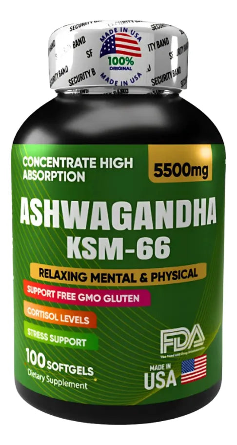 ASHWAGANDHA 100 SOFTGEL – ORIGINAL AMERICANA