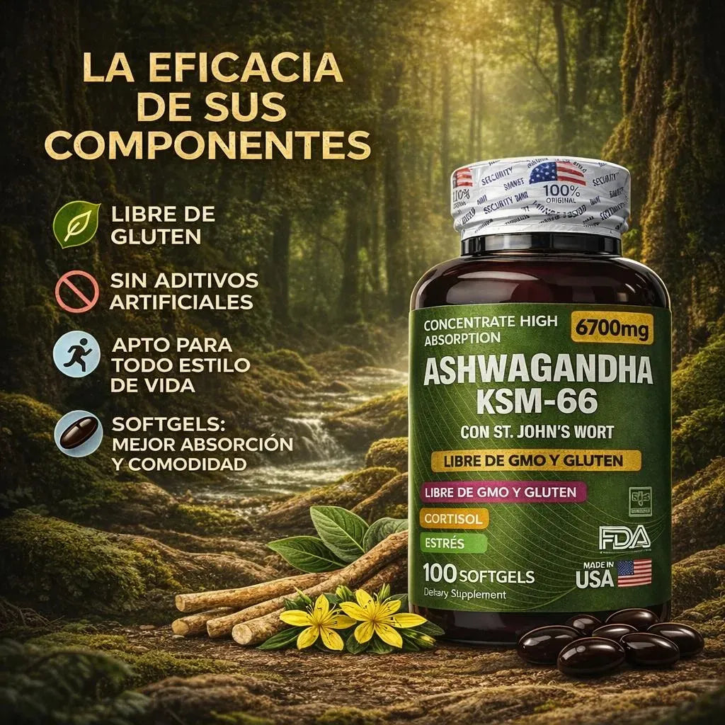 ASHWAGANDHA 100 SOFTGEL – ORIGINAL AMERICANA