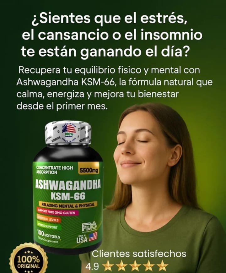 ASHWAGANDHA 100 SOFTGEL – ORIGINAL AMERICANA