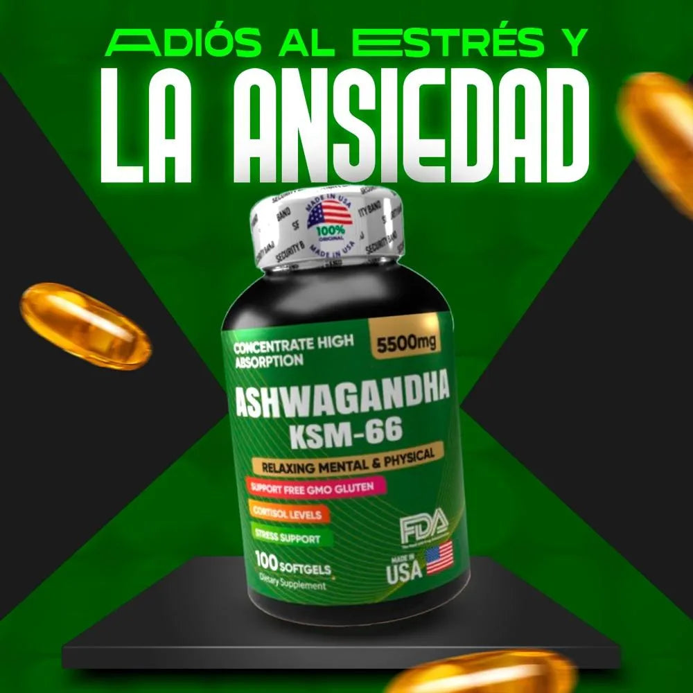 ASHWAGANDHA 100 SOFTGEL – ORIGINAL AMERICANA