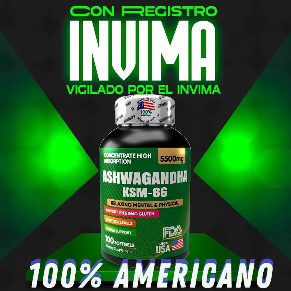 ASHWAGANDHA 100 SOFTGEL – ORIGINAL AMERICANA