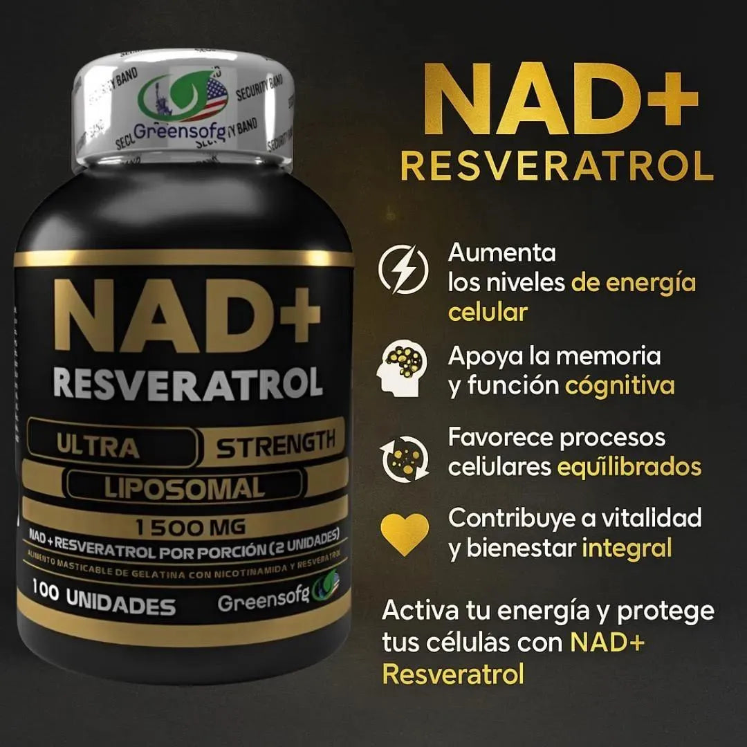 Resveratrol Original X 100 Sofgels – NAD Americano