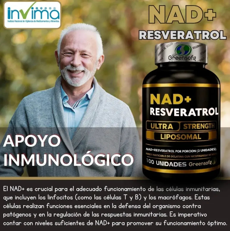 Resveratrol Original X 100 Sofgels – NAD Americano