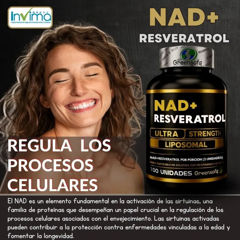 Resveratrol Original X 100 Sofgels – NAD Americano