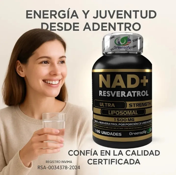Resveratrol Original X 100 Sofgels – NAD Americano